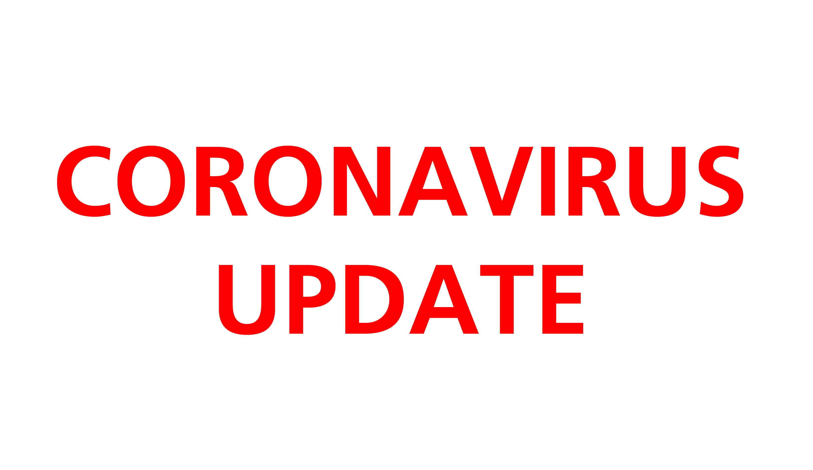 Coronavirus-update